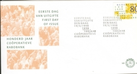 NEDERLAND NVPH FDC E385 RABOBANK