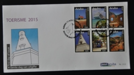 ARUBA 2015 FDC E 212 TOERISME