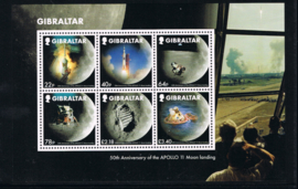 GIBRALTAR 2019 RUIMTEVAART APOLLO 11 MAAN MOON