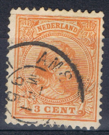 NEDERLAND 1891 NVPH 34 GESTEMPELD ++ D 239