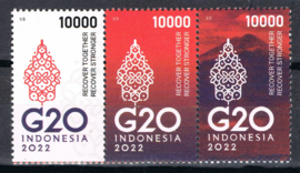 INDONESIË 2022 ZBL 3824/26 G20