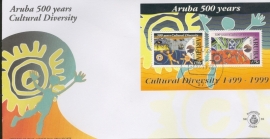 ARUBA 1999 FDC E 082A CULTUUR