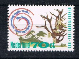 NEDERLAND 1985 NVPH 1322-23 ++ BESTEK SERVIES HERT LANDSCHAP