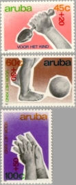 ARUBA 1989 NVPH SERIE 64 KINDERZEGELS