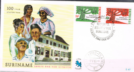 SURINAME  NVPH FDC E 47L