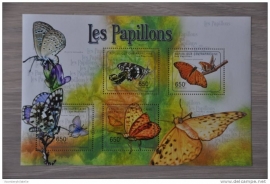 CENTRAFRICAINE VLINDERS BUTTERFLIES PAPILLONS ++ M1-15(1)