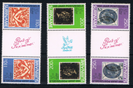 REP. SURINAME 1990 ZBL 656-658 TB A ++ P 349