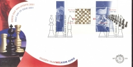 NEDERLAND NVPH FDC E434 SCHAKEN CHESS