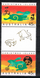CHRISTMAS ISLANDS 1999 JAAR V/D HAAS ++ F 300