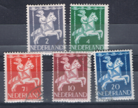 NEDERLAND 1946 NVPH 469-73 GEBRUIKT ++ A 518