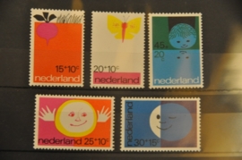 NEDERLAND 1971 NVPH 996-1000 ++ P 012