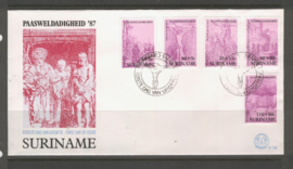 REP. SURINAME ZBL FDC E112 PASEN