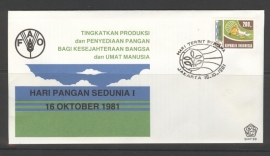INDONESIË 1981 FDC 99