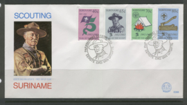 REP. SURINAME ZBL FDC E068 SCOUTING