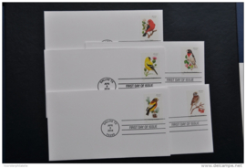 FDC USA 2014 VOGELS 10 FDC ++ M2 - 20