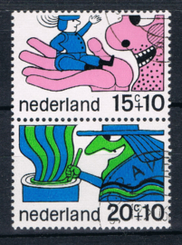 NEDERLAND 1968 NVPH 912-916 GEBRUIKT COMBINATIE ++ L 585