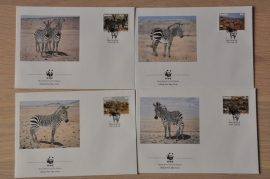 222 ++ FDC WWF WNF WERELD NATUUR FONDS ++ NAMIBIA ZEBRA