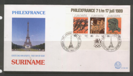 REP. SURINAME ZBL FDC E131 XX PHILEXFRANCE