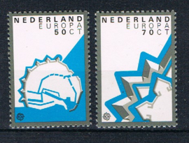 NEDERLAND 1982 NVPH 1271-72 ++ EUROPA CEPT ENKHUIZEN COEVORDEN