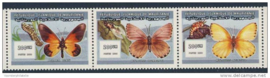 MAURITANIË 2001 VLINDERS BUTTERFLIES PAPILLONS ++ M(DA IV)