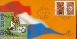 NEDERLAND NVPH FDC E415 VOETBAL SPORT