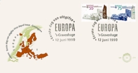 NEDERLAND NVPH FDC E274 EUROPA EUROPE