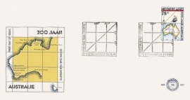 NEDERLAND NVPH FDC E257 AUSTRALIE