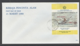 INDONESIË 1980 FDC 70A