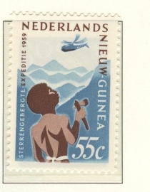 NIEUW GUINEA 1959 NVPH SERIE 53