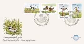 NEDERLAND NVPH FDC E215 VOGELS BIRDS