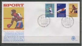 ANTILLEN 1981 FDC E140A SPORT