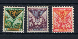 NEDERLAND 1925 NVPH 166-168 ONGEBRUIKT ++ L 458