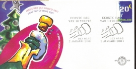 NEDERLAND NVPH FDC E429 KERSTMIS CHRISTMAS