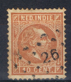 NED. INDIË 1870 NVPH 9 ++ D 229