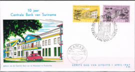SURINAME  NVPH FDC E 53c