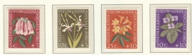 NIEUW GUINEA 1959 NVPH SERIE 57 BLOEMEN FLOWERS