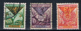 NEDERLAND 1925 NVPH 166-68 GESTEMPELD ++ L 546-1