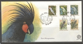 INDONESIË 1981 FDC 103-3 VOGELS