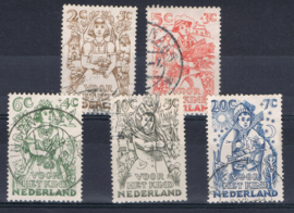 NEDERLAND 1949 NVPH 508-512 GEBRUIKT ++ A 528
