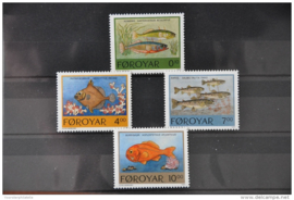 FAROËR 1994 MICHEL SERIE 256 VISSEN FISHES ++ J 182