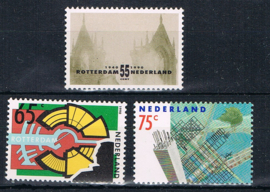NEDERLAND 1990 NVPH 1448-50 ++ ROTTERDAM