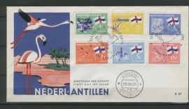 ANTILLEN 1965 FDC E037C EILANDEN