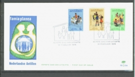 ANTILLEN 1974 FDC E084 OUDERSCHAP