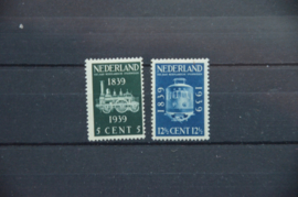 NEDERLAND 1939 NVPH 325-26 ONGEBRUIKT ++ E 464
