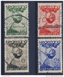 NEDERLAND 1935 NVPH 279-282 GEBRUIKT ++ 288