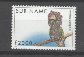 REP. SURINAME 1996 ZBL SERIE 878 VOGELS BIRDS