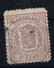 NEDERLAND 1869 NVPH 18(3) GESTEMPELD ++ P 323
