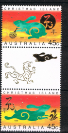 CHRISTMAS ISLANDS 1999 JAAR V/D HAAS ++ F 300