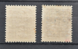 NEDERLAND 1923 NVPH 132-133 POSTFRIS ++ O 074