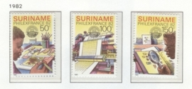 REP. SURINAME 1982 ZBL SERIE 301 POSTZEGEL STAMP